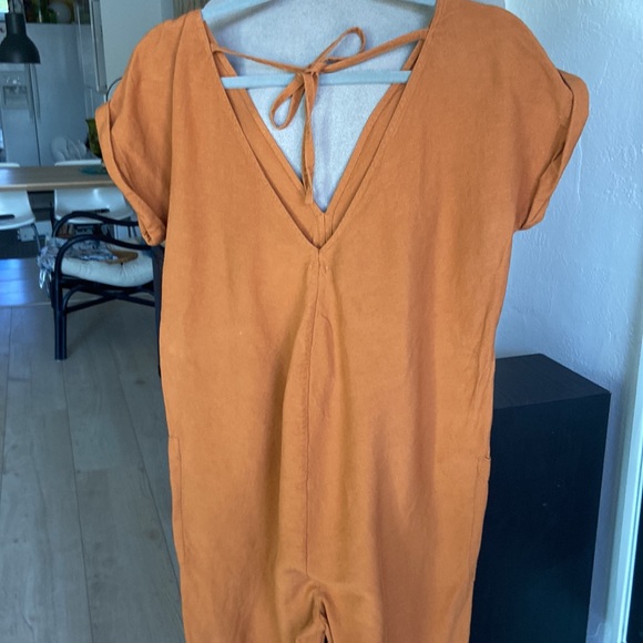Loft Linen blend Jumpsuit sizeS - Picture 8 of 15